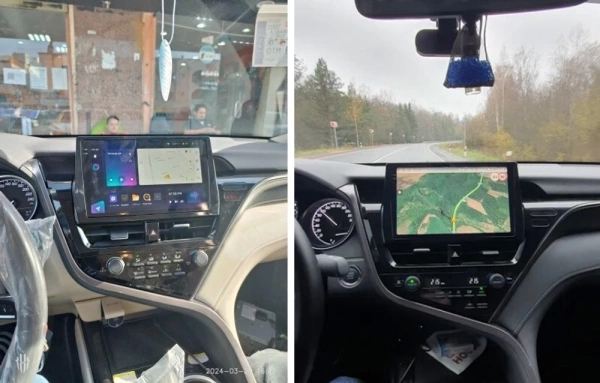 Carmedia SF-1420-MKD-1036-2K-12512-D7 штатная магнитола для Toyota Camry XV70 2020+ на Android 13 c 12GB, DSP, 4G