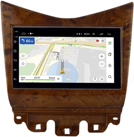 Магнитола в штатное место 2 din Honda Accord 7 2002-2008 (под дерево) OEM на Android 10 (CarPlay, AHD, 1/32) (RK7-RP-11-404-260)