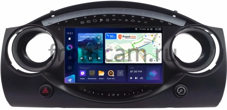 Штатное головное устройство Mini Cooper Cabrio 2004-2008, Hatch (R50) 2000-2006 Teyes CC3 2K 360 6/128 9.5 дюймов RM-9-1521 на Android 10 (4G-SIM, DSP, QLed)