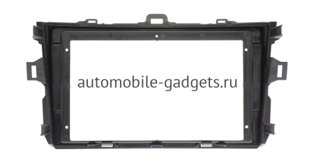 Штатная магнитола Toyota Corolla (E150) 2006-2013 (черная, без воздуховодов) Canbox L-Line 4169-9094 на Android 10 (4G-SIM, 2/32, TS18, DSP, QLed)