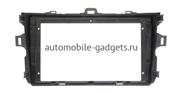 Штатная магнитола Toyota Corolla (E150) 2006-2013 (черная, без воздуховодов) Canbox M-Line 4544-9094 на Android 10 (4G-SIM, 2/32, DSP, QLed)