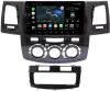 Штатная магнитола Toyota Fortuner, Hilux 7 2004-2015 (с кондиционером или климат-контролем) Canbox M-Line 7840-9414 на Android 10 (4G-SIM, 2/32, DSP, QLed)