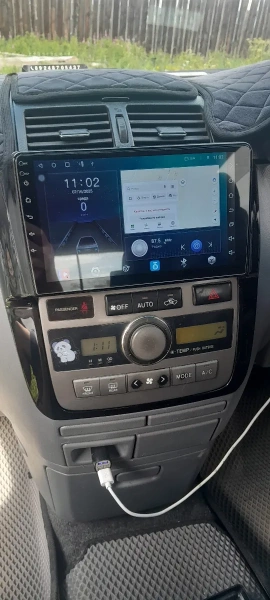 Штатная магнитола Toyota Ipsum (M20) 2001-2009 (Тип B, черная, глянцевая) OEM RK9-3157 на Android 10 (CarPlay, AHD, 1/32)