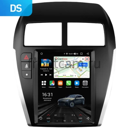 Mitsubishi ASX, Outlander Sport, RVR 3 2010-2019 Canbox (Tesla style) 9.7 дюймов 2/32 GT096-1312-29 на Android 10 (QLed, DSP, CarPlay)