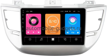 Hyundai Tucson 3 2015-2018 OEM RK9-9042 на Android 10 (CarPlay, AHD, 1/32) для авто с камерой