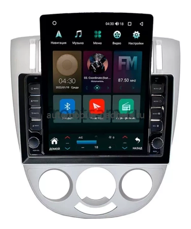 Штатная магнитола Daewoo Gentra 2 2013-2015, Nubira 3 2003-2004 (тип 3, серая) Canbox M-Line 5610-1079 на Android 10 (4G-SIM, 2/32, DSP, QLed, Tesla)