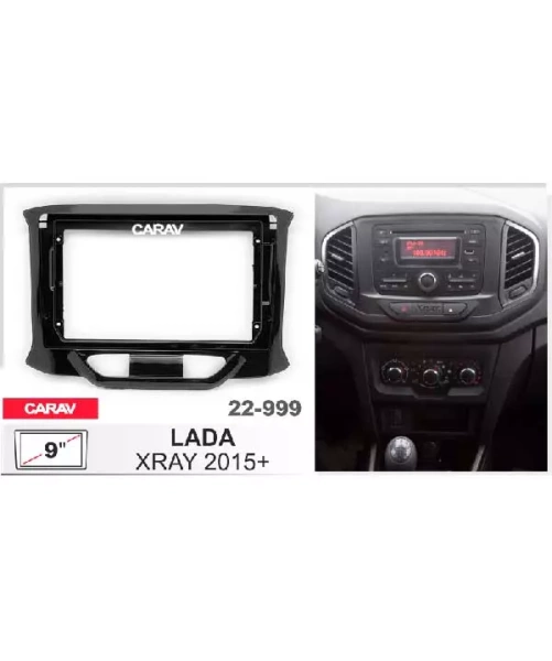 CARAV 22-999 Переходная рамка 9" для LADA XRAY 2015+