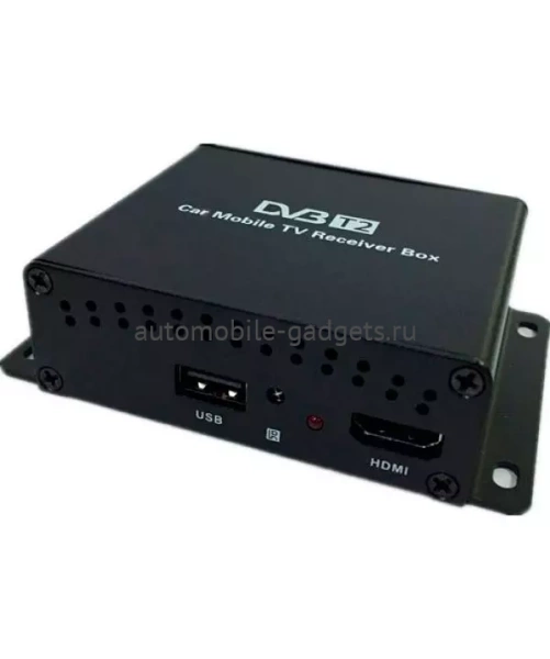 Автомобильный цифровой ТВ тюнер DVB-T2 Carmedia CM2S, 2 чипа, 2 антенны Автомобильный цифровой ТВ тюнер DVB-T2 Carmedia CM2S, 2 чипа, 2 антенны
