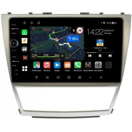 Toyota Camry XV40 2006-2011 Canbox M-Line 7850-1063 на Android 10 (4G-SIM, 2/32, DSP, QLed)