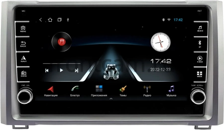 Штатная магнитола Toyota Tundra 2 2013-2021 (серебро) Canbox BGT9-0655 2/32 Android 10 (IPS, DSP, CarPlay)