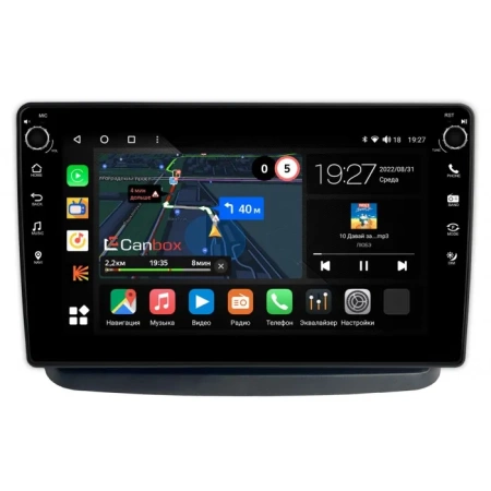 Штатная магнитола Canbox M-Line 7825-10-059 для Fiat Doblo 2000-2015 на Android 10 (4G-SIM, 2/32, DSP, QLed) С крутилками