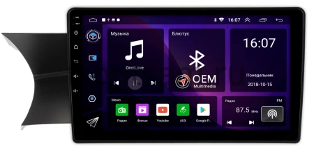 Mercedes C-klasse (W204) 2011-2015 Canbox GT9-1288 2/32 Android 10 (IPS, DSP, CarPlay)