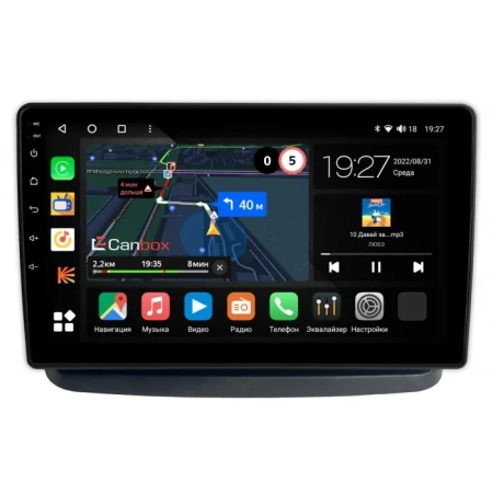 Штатная магнитола Canbox M-Line 4543-10-059 для Fiat Doblo 2000-2015 на Android 10 (4G-SIM, 2/32, DSP, QLed)