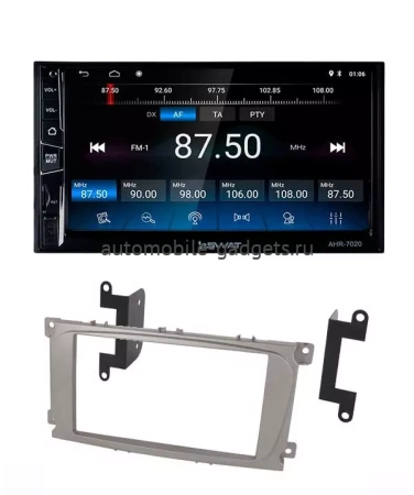 SWAT AHR-7020-RFO-N15 Установочный комплект для Ford C-MAX 2007-2010, Focus 2007+, Galaxy 2006-2020, Kuga 2008+,Mondeo 2007-2013, S-Max 2007-2010 на Android 8.1 c 2 GB оперативной памяти и встроенным DSP процессором