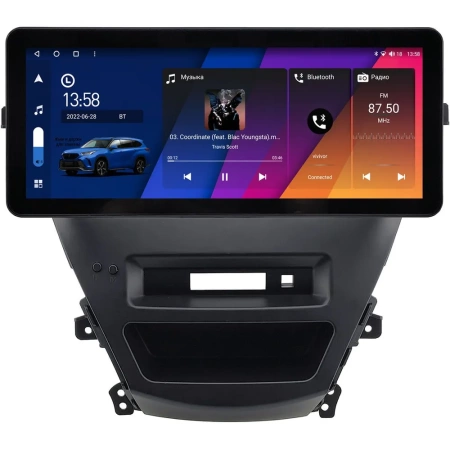 Штатная магнитола Hyundai Elantra 5 (MD), Avante 5 2010-2015 12.3 дюйма Canbox M-Line 7711-0078 на Android 10 (4G-SIM, 4/64, DSP, QLed) Audi Style