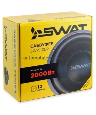 Сабвуферная головка SWAT SW S12D2 Сабвуферная головка SWAT SW S12D2