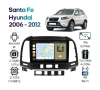 Штатная магнитола Hyundai Santa Fe 2006 - 2012 Wide Media MT9052QT-2/32