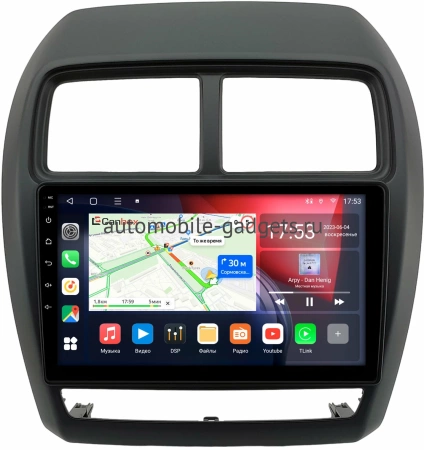Штатная магнитола Mitsubishi ASX, Outlander Sport, RVR 3 2015-2024 Canbox L-Line 4169-9-1162 на Android 10 (4G-SIM, 2/32, TS18, DSP, QLed)