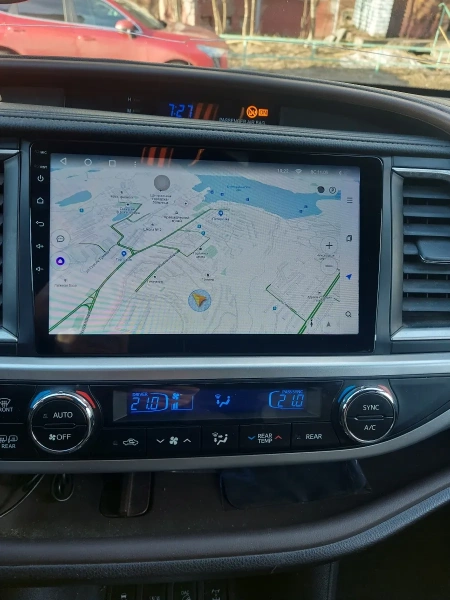 Carmedia OL-1601-OL-1010-RW штатная магнитола для Toyota Highlander XU50 2013-2020 на Android 13 c 12GB, DSP, 4G
