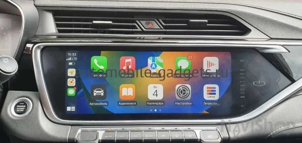 Комплект навигации через CarPlay для Geely Atlas Pro 2023+ на штатную магнитолу — NaviPilot CarPlay BOX 12 для Geely Atlas Pro