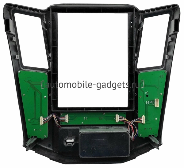 Штатное головное устройство Lexus RX 300, RX 330, RX 350, RX 400h 2003-2009 (LZ) Canbox (Tesla style) 9.7 дюймов 2/32 GT096-1312-152 на Android 10 (QLed, DSP, CarPlay)