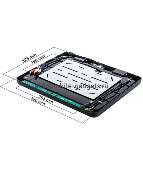 Потолочный автомобильный монитор 15,6" со встроенным медиаплеером AVS115MBL (черный)