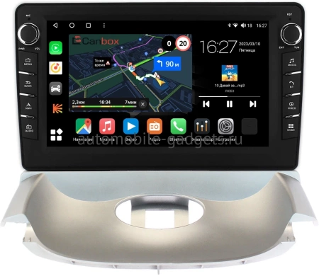 Штатная магнитола Canbox M-Line 7831-9196 для Peugeot 206 1998-2012 (серебряная) на Android 10 (4G-SIM, 2/32, DSP, IPS) С крутилками