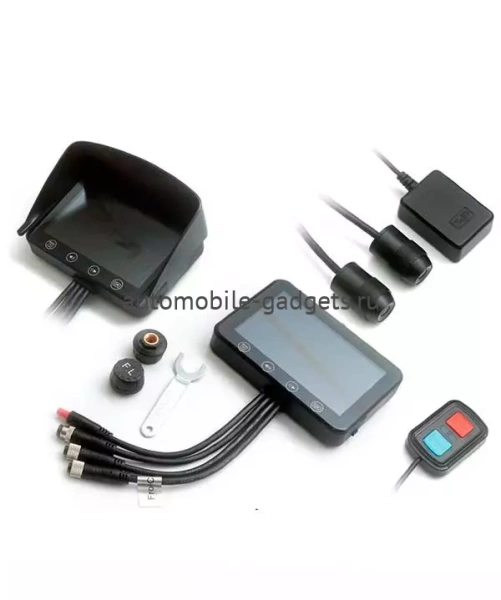 MotoCam NP F4.5U-TPMS Мото видеорегистратор с датчиками давления в шинах MotoCam NP F4.5U-TPMS Мото видеорегистратор с датчиками давления в шинах
