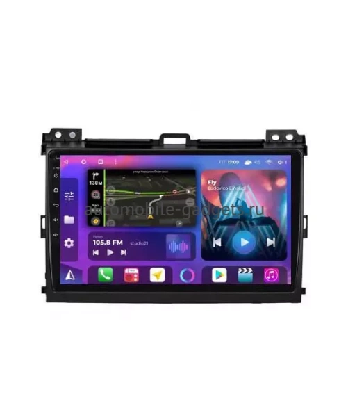 FarCar S500 TM456M штатная магнитола для Toyota Land Cruiser Prado 120, Lexus GX 470 (2002-2009) на Android 14 c 2Gb, DSP, 4G