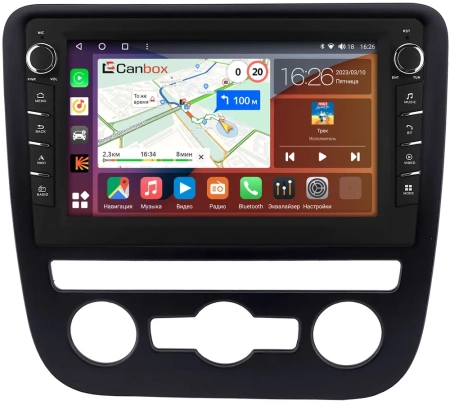 Штатная магнитола Volkswagen Scirocco 2008-2014 Canbox H-Line 7834-9-3591 на Android 10 (4G-SIM, 6/128, DSP, IPS) С крутилками