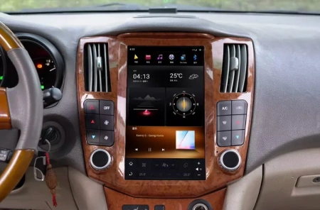 Carmedia ZF-1278W-GE ("Тесла-стиль") штатная магнитола для Lexus RX (2003-2008), Toyota Harrier (2003-2013) на Android 13 c 8GB, DSP, 4G