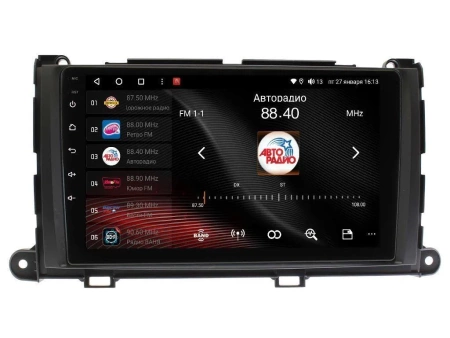 Магнитола Vaycar 09V2 для TOYOTA Sienna 2010-2014 (Андроид, 2+32Гб)