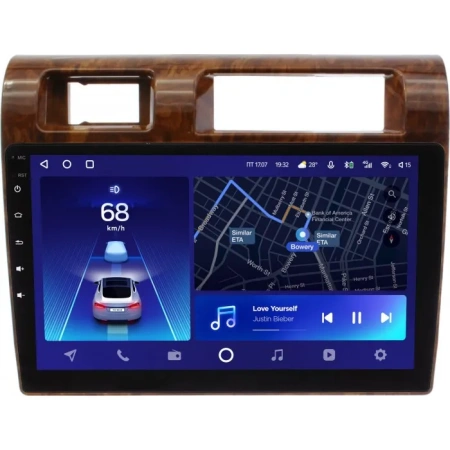 Штатное головное устройство Toyota Land Cruiser 70 2007-2022 (дерево) Teyes X1 WIFI 2/32 9 дюймов RM-9-1121 на Android 8.1 (DSP, IPS, AHD)