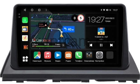 Штатная магнитола Honda Odyssey 5 2020-2024 (Тип 2, глянцевая) Canbox M-Line 2K 4176-10-1133 на Android 10 (4G-SIM, 2/32, DSP, QLed)