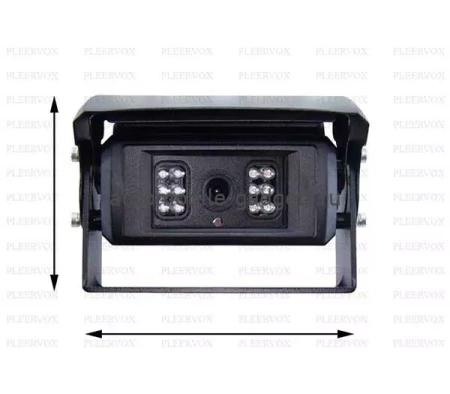 Pleervox PLV-CAM-TR08 камера для грузового транспорта с сенсором ccd и автоматической электрической шторкой