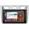 Штатная магнитола Ford Fiesta (Mk5) 2002-2008 (серебро) Canbox H-Line 7822-9-2069 на Android 10 (4G-SIM, 4/32, DSP, IPS) С крутилками