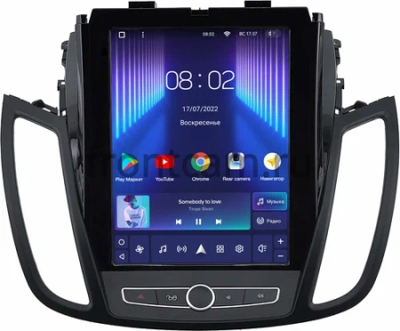 Штатное головное устройство Ford Kuga 2 2012-2019 (Тип 2) Teyes TPRO 2 DS (Tesla style) 9.7 дюймов 4/64 RM-1312-217 на Android 10 (4G-SIM, DSP, QLed)
