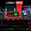 CARKU BC-6 Интеллектуальное зарядное устройство для обслуживания свинцово-кислотных аккумуляторов 6В/12В