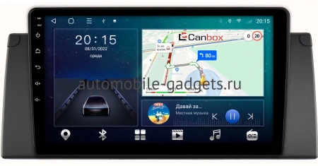 BMW 5 (E39), X5 (E53), 7 (E38) 1995-2004 Canbox M-Line 4544-9295 на Android 10 (4G-SIM, 2/32, DSP, QLed)