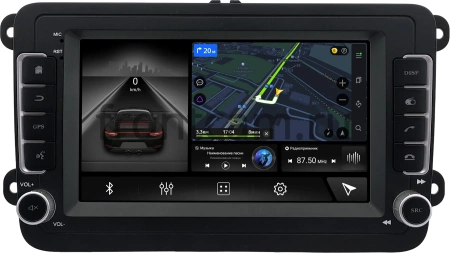 Магнитола в штатное место 2 din Volkswagen Amarok, Caddy, Golf, Passat, Polo Canbox 2/32 на Android 10 (GT7-RP-2055-493) (IPS, DSP, CarPlay)