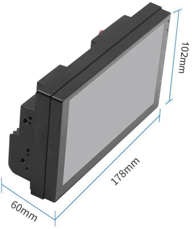 Магнитола в штатное место 2 din Citroen C-Crosser 2007-2013 Canbox L-Line 4476-RP-MMOTBN-84 на Android 10 (4G-SIM, 3/32, TS18, DSP, QLed)