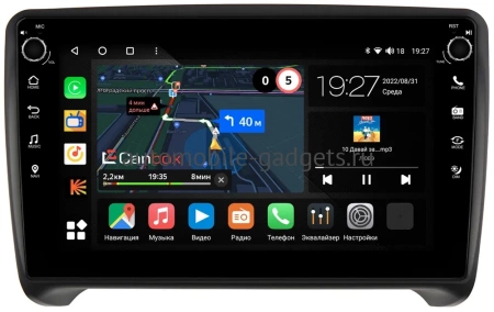 Audi TT (8J) 2006-2014 Canbox M-Line 7801-9202 на Android 10 (4G-SIM, 2/32, DSP, IPS) С крутилками