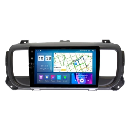 Магнитола для Citroen Dispatch, Jumpy, Spacetourer 2016+, Opel Vivaro, Zafira Live 2019+, PEUGEOT Expert, Traveller (2016+), TOYOTA ProAce (2016+) Parafar на Андроид 12.0 PF555LHDAV