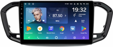 Штатное головное устройство Teyes SPRO PLUS 4/32 9 дюймов RM-9-1924 для Lada Vesta (NG), Aura 2024-2025 (черный глянец) на Android 10 (4G-SIM, DSP, IPS)