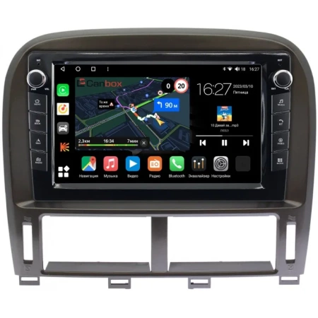 Lexus LS 430 2000-2006 (для авто с монитором) (9 дюймов) Canbox M-Line 7821-9261 Android 10 (4G-SIM, 2/32, DSP, IPS) С крутилками
