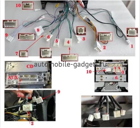 Штатная магнитола Canbox L-Line 4169-9-470 для Lexus GX 470 2002-2009 (для авто с монитором, тип 1) на Android 10 (4G-SIM, 2/32, TS18, DSP, QLed)