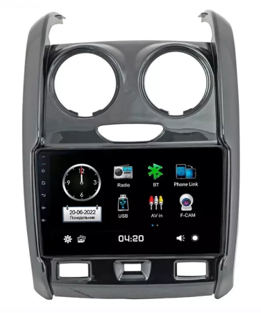Incar ADF-6312 CITY штатная магнитола для Renault Duster 2015-2020, Lada Largus 2021+ с поддержкой Android Auto, Carplay