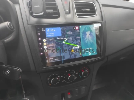 Renault Logan 2, Sandero 2 (Stepway) 2012-2022 Canbox H-Line 4196-9-3010 на Android 10 (4G-SIM, 6/128, DSP, QLed)