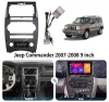 Carmedia SF-9303-PH-9009-6128-2K-TS20 штатная магнитола для Jeep Commander (2005-2010) на Android 13 c 6GB, DSP, 4G