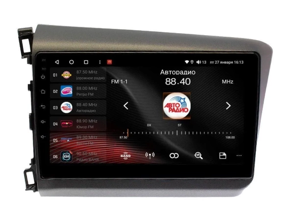 Магнитола Vaycar 10V2 для HONDA Civic 2011-2015 (Андроид, 2+32Гб)